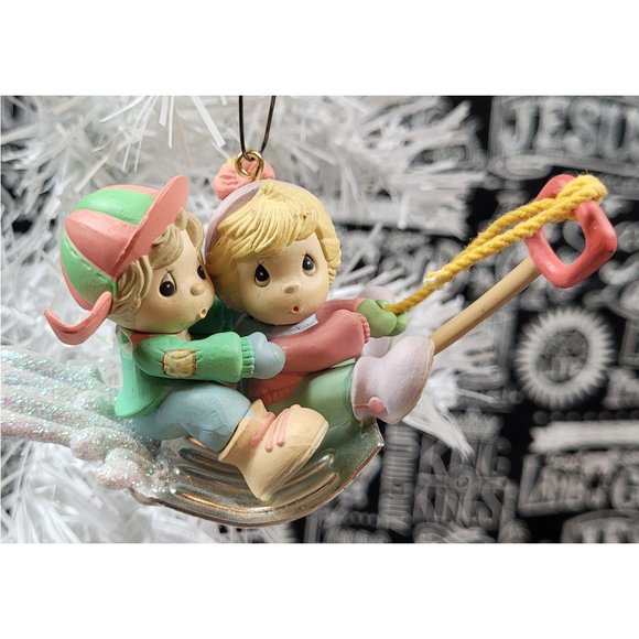 Precious Moments "Our First Christmas" Christmas Ornament